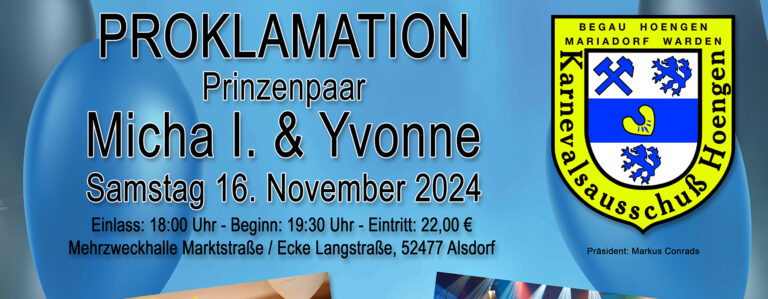 Proklamation 2024