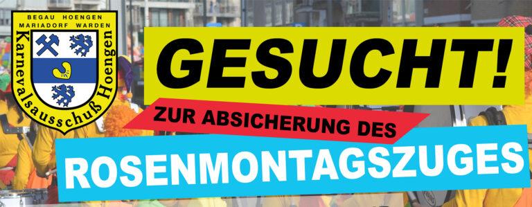 Helfer zur Straßenabsicherung